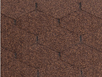 Střešní šindele Scobax – Diamant hnědá 3 m²