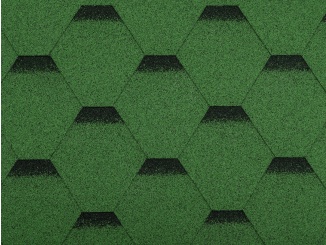 Střešní šindele Scobax – Hexagonal zelená 3 m²