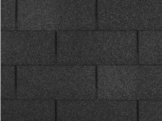 Střešní šindele Scobax – Rectangular černá 3m ²