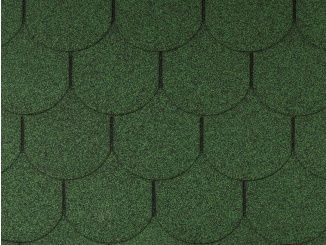 Strešný šindeľ Gutta – Guttatec Topglass Beaver zelená 3 m²