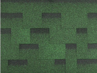 Strešný šindeľ Gutta – Guttatec Topglass Irregular zelená 3 m²