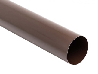 Svody – Gutta barevný okapový svod 3000 mm, RAL 9005 | čierna, 90 mm