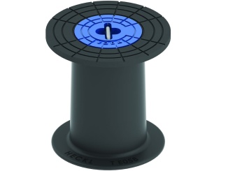 Szelepfedelek – Kompaktus litinový kruhový poklop ⌀220 mm VODA