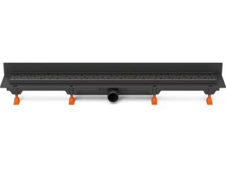 Technická sanita – Chuděj LZB 40 Black (ke stěně) 950 mm, Square, K3