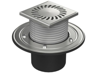 Technická sanita – Chuděj PVSU 110 (univerzální) 125 x 125 mm, plast, Sun, K3, ano