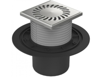 Technická sanita – Chuděj PVSU 110 (univerzální) 125 x 125 mm, plast, Sun, K3, ne