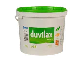 Technická sanita – Duvilax L-58 lepidlo na podlahoviny Duvilax L-58 lepidlo na podlahoviny, téglik 1 kg, biela