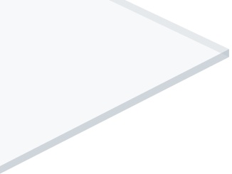 Technické plasty – Polykarbonát plný 1 mm čirý 1,25 x 2,05 m