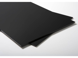 Technické plasty – PP-PIR (NT) deska Röchling 4000 mm x 1500 mm, černá, 10 mm