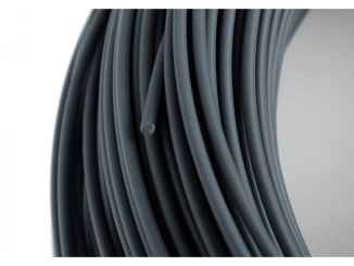 Technické plasty – Svařovací drát PVC-U kulatý Röchling šedá, kulatý, 3 mm, 3 kg