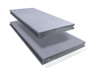 Terasová prkna WPC Deceuninck – Deceuninck , břidlice (20 x 140 x 4500mm) 4500 mm, tmavě šedá