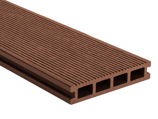 Terasové dosky G21 – Terasové prkno 2,5 x 14 x 400 cm, třešeň, WPC
