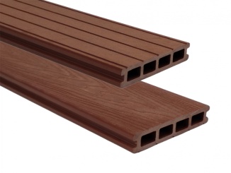 Terasové dosky Gutta – Gutta Guttadeck 3D teak, 140 x 25 x 4000 mm