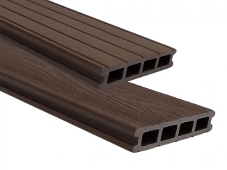Terasové dosky WPC Gutta – Gutta Guttadeck 3D oak brown, 140 x 25 x 4000 mm