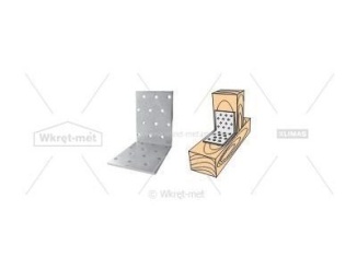 Tesařské kování – Klimas Wkręt-met ÚHELNÍK DESKOVÝ 80X80X60X2