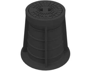 Tolóajtók – Heckl Plastus černá, kanál