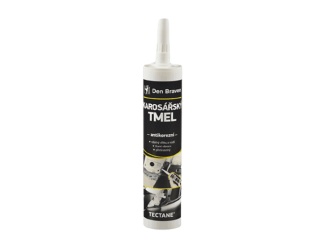 Tömítőanyagok Den Braven – Karosářský tmel, kartuše 310 ml, bílá