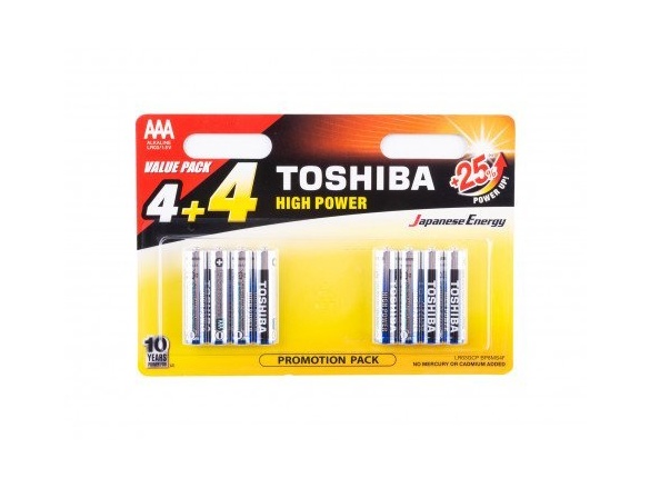 Toshiba Baterie LR03 AAA
