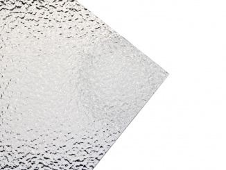 Transparentné plasty Exolon – Polykarbonát Mono RH Makrolon mono 2UV struktura RH Tloušťka: 4, Šířka: 1010, Délka: 2050