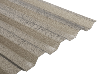 Trapezoidal plates – Palram Trapézový polykarbonát bronz s hrubou strukturou