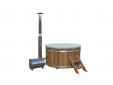 Tuindeco Hottub with external stainless steel heater Ø180 cm Thermowood