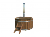 Tuindeco Hottub with internal stainless steel heater Ø180 cm Thermowood