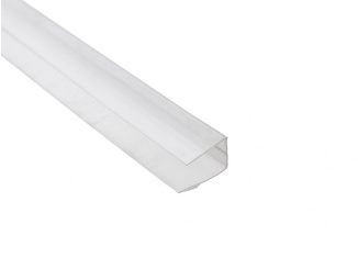 Véglécek – Guttaprofil PC-U 10 mm čirá 10,00 mm 2100 mm