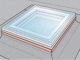 Velux Střešní výlez pro ploché střechy CXP, ploché tvrzené sklo