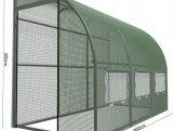 VespaGarden Fóliovník ke stěně 3 x 1,5 x 2m - 2 vchody Vespa Garden