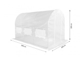 VespaGarden Zahradní fóliovník 2x3m VESPAGARDEN extra silný - 6m2 zelený