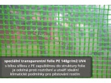 VespaGarden Zahradní fóliovník 2x4m  - zelený