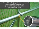 VespaGarden Zahradní fóliovník 2x4m  - zelený