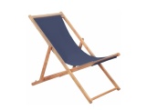 VespaGarden Zahradní lehátko Klasik - Navy Blue