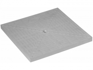 Vízelvezetés – Dakota Poklop - šedá - 450 x 450 mm