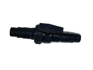 Vízelvezetés – Uzavírací ventil 32 / 38 černá 32 / 38 mm