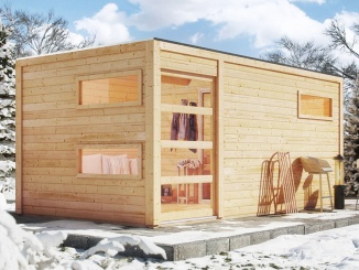 Vonkajšie fínske sauny – Karibu Hygge
