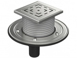 Vpuste Chuděj – Chuděj PVSU 40 (univerzální) 125 x 125 mm, plast, Labyrinth, K3, ano