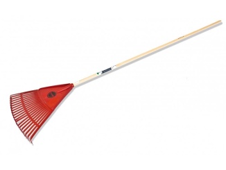 Výbava do skleníku – Big Plastové vějířové hrábě na trávu - 470 mm