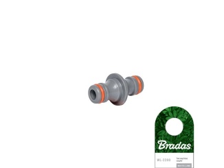 Výbava do skleníku – Bradas Spojovací mezikus pro 2 rychlospojky WHITE LINE