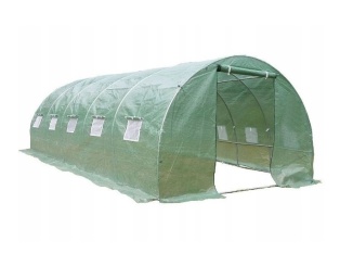 Výbava do skleníku – VespaGarden Zahradní fóliovník 2,5x5x2m / 12,5m2 - zelený