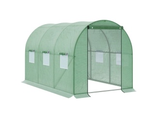 Výbava do skleníku – VespaGarden Zahradní fóliovník 2x3,5m / 7m2 - zelený