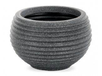 Vybavení k bazénu – G21 Květináč Lava Ring 29 x 29 x 19
