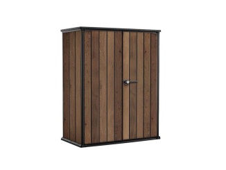 Vybavení k bazénu – Keter Zahradní box Signature 1400 l Walnut