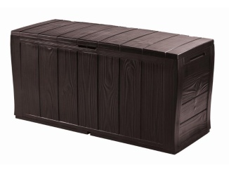 Vybavenie k bazénu – Keter Zahradní box Sherwood 270L hnědý