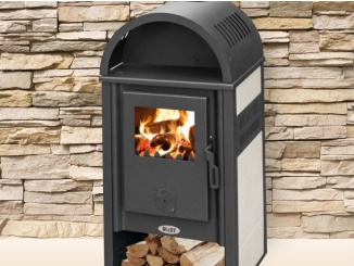 Vytápění – Blist Krbová kamna Blist VIENNA 8 kW - Beige