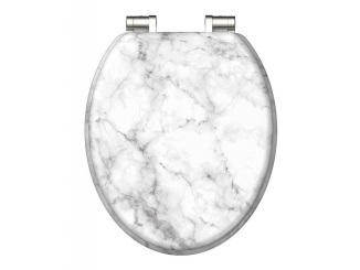 WC, bidety a pisoáre – Schütte MARMOR STONE | MDF, Soft Close