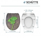 WC sedátka, záchodová prkna GINGKO und WOOD | Duroplast, Soft Close