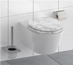 WC sedátka, záchodová prkna MARMOR STONE | MDF, Soft Close