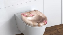 WC sedátka, záchodová prkna ROMANTIC | Duroplast, Soft Close