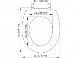 WC sedátka, záchodová prkna Schütte BEACH | Duroplast, Soft Close